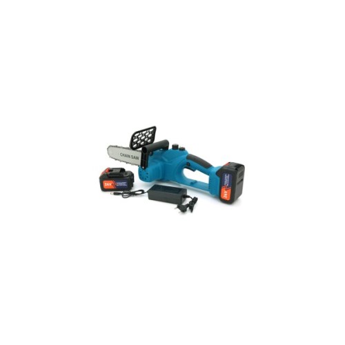 Ланцюгова пила Domotec Chain Saw 12*, 24V акумуляторна, 2xАКБ, ЗУ (Chain Saw 12/2)