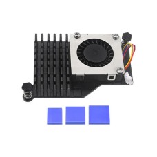 Радіатор охолодження для Мікро ПК Kuongshun з вентилятором для Raspberry Pi 5 (RA800) Радіатор охолодження для Мікро ПК Kuongshun з вентилятором для Raspberry Pi 5 (RA800)