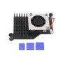 Радіатор охолодження для Мікро ПК Kuongshun з вентилятором для Raspberry Pi 5 (RA800)