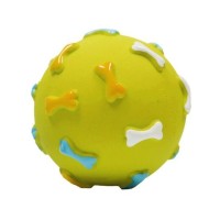 Іграшка для собак MISOKO&CO М'ячик з кісточками зелений 7.6 см (BEITJ00006P-Z)
