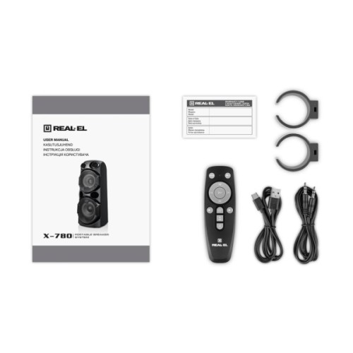 Акустична система REAL-EL X-780 (EL121600030)