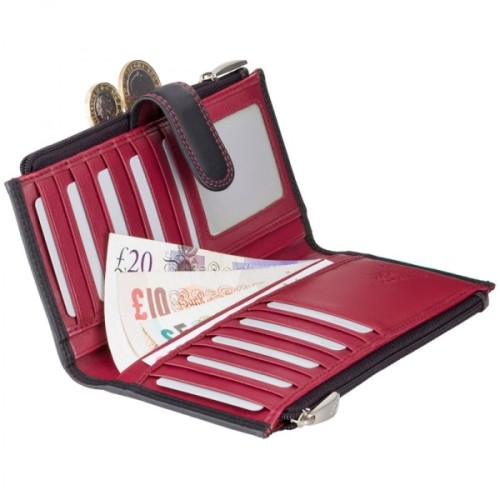 Гаманець Visconti CD23 Jade Black Red (CD23 BLK/RED)