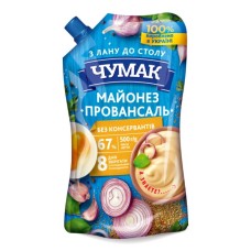 Соус Чумак Майонез Провансаль 67% 500 г (4823096008462)