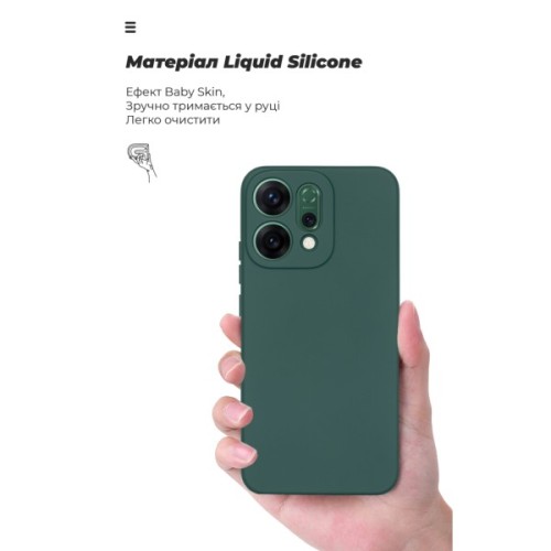 Чохол до мобільного телефона Armorstandart ICON OPPO Reno14 5G Camera cover Dark Green (ARM87565)
