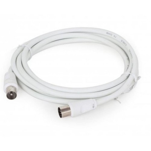 Кабель телевізійний 75 Ом 3.0m Cablexpert (CCV-515-W-3M)