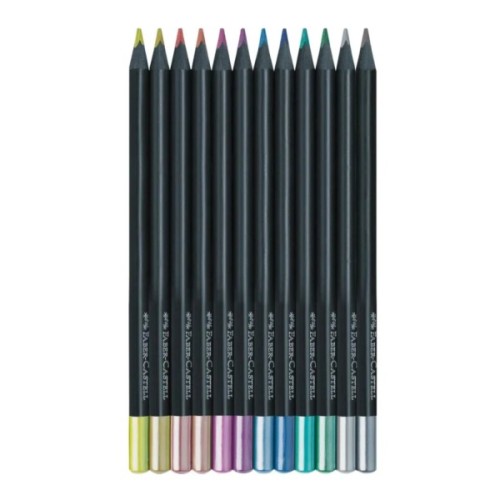 Олівці кольорові Faber-Castell Black Edition colour pencils 100 кольорів тригранні чорне дерево (32447)