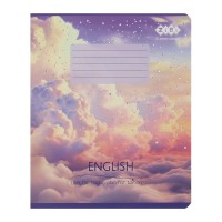 Зошит ZiBi CLOUDS 36 аркушів, клітинка англійська (ZB.1732-39)