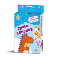 Книга Дино-хованки. Гралочка-розвивалочка - Альона Пуляєва Ранок (9789667507084)