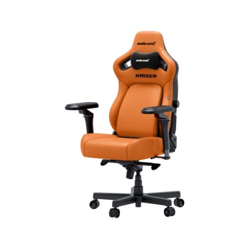 Крісло ігрове Anda Seat Kaiser 4 V2 PVC Size XL Orange (AD12YDDC-XLL-20-O-PV/C-03)