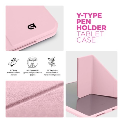 Чохол до планшета Armorstandart Y-Type PEN Redmi Pad Pro / Poco Pad Pink (ARM85546)