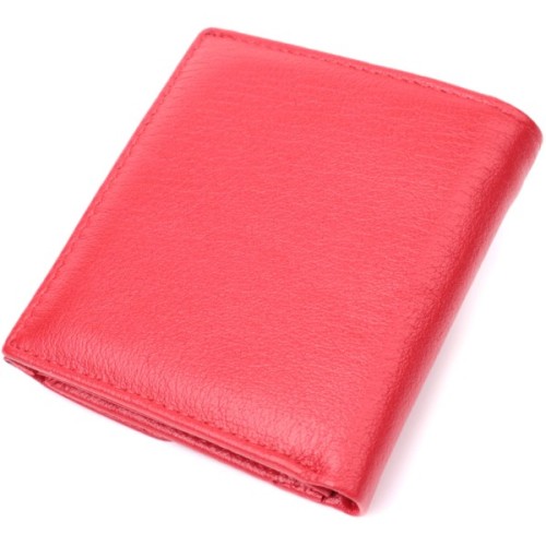 Гаманець ST Leather З натуральної шкіри Червоний (22543)