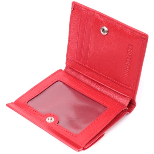 Гаманець ST Leather З натуральної шкіри Червоний (22543)