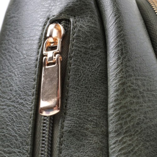 Сумка Vintage З екошкіри Зелена (22756)