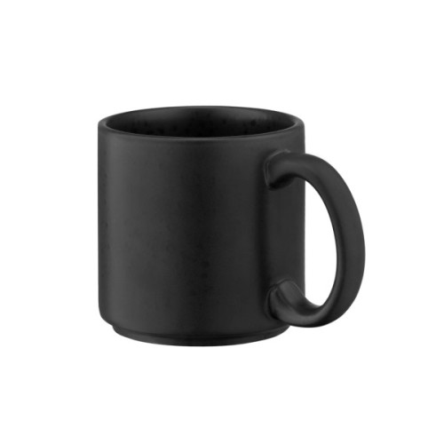 Чашка Ardesto Trento, 400мл, кераміка, чорний (AR2940TB)