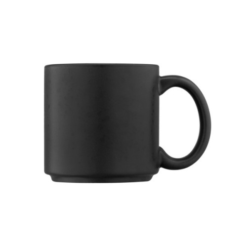 Чашка Ardesto Trento, 400мл, кераміка, чорний (AR2940TB)