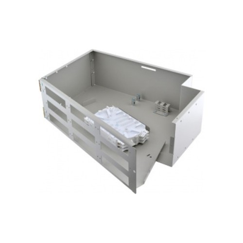 Патч-панель оптична 3U, універсальна, сплайс касети S336 Crosver (FOB 19/3-336/36-3-72)