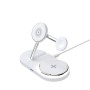 Зарядний пристрій Armorstandart Wireless Charging H101 3 in 1 Magnetic White (ARM78102)