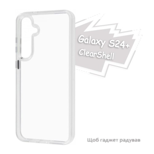 Чохол до мобільного телефона BeCover ClearShell Samsung Galaxy S24 Plus SM-S926 Transparancy (713393)