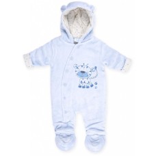 Чоловічок дитячий Luvena Fortuna флісовий теплий з капюшоном для хлопчиків (G8596.12-18)