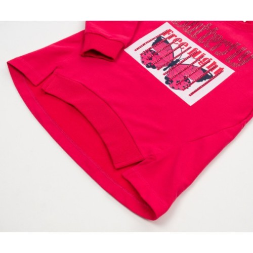 Спортивний костюм дитячий Breeze з метеликом (13080-140G-fuchsia)