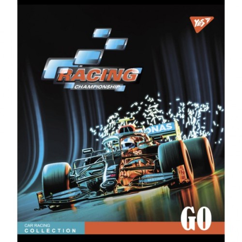 Зошит Yes А5 Racing championship 48 аркушів лінія (766881)