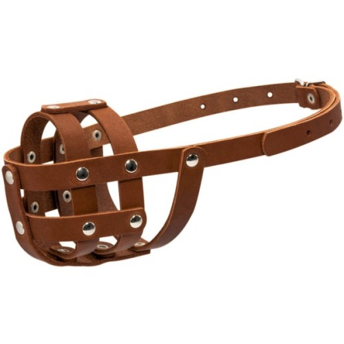Намордник для собак Collar м'який №0 (спанієль) коричневий (06336)