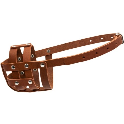 Намордник для собак Collar м'який №0 (спанієль) коричневий (06336)