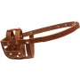 Намордник для собак Collar м'який №0 (спанієль) коричневий (06336)