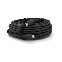 Кабель мультимедійний HDMI M to HDMI M 10.0m V2.0 4K black Ritar (HDMI(M)/(M)V2.0-10m-347P)