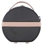 Косметичка Semi Line Бьюті-кейс 5L Black/Pink Cream (DAS302669)