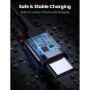 Дата кабель USB-C 2.0 to USB-C 1.0m 90° corner US334 black Ugreen (70643)