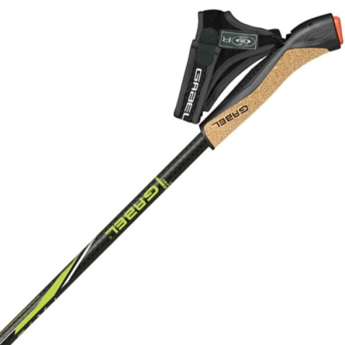 Палиці для скандинавської ходи Gabel FX-75 Snake Carbon 110 Dual Spike (7009351011100) (DAS303985)