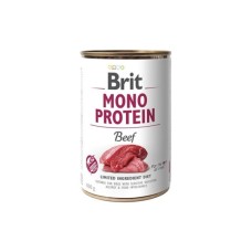 Вологий корм для собак Brit Care Mono Protein Beef з яловичиною (8595602555338)