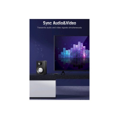 Кабель мультимедійний HDMI M to HDMI M 5.0m V2.0 4K60Hz Vention (AACBJ)