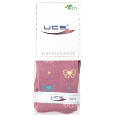 Колготки дитячі UCS Socks з бантиками (M0C0301-2427-98G-pink)