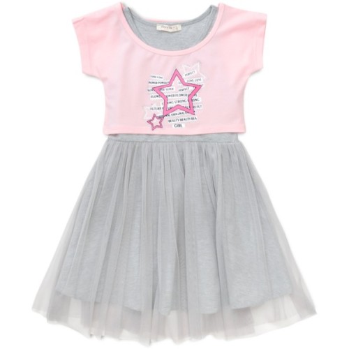 Плаття дитяче Breeze з фатиновою спідницею та з топом (14364-128G-pink)