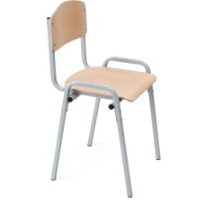 Шкільний стілець Sector ISO розбірний сірий (ISO -М Grey)