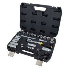 Набір інструментів Sigma насадок торцевих та біт 3/8" 39шт CrV mid (6003601)