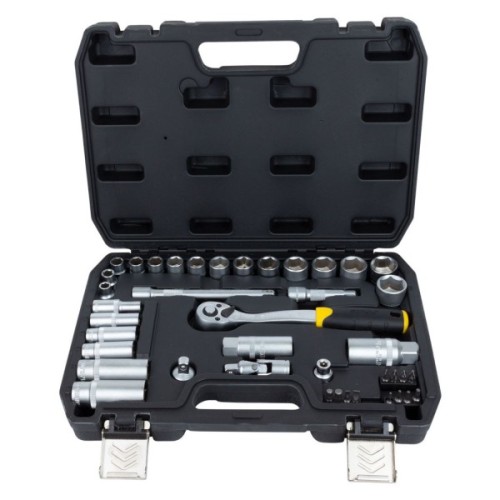 Набір інструментів Sigma насадок торцевих та біт 3/8" 39шт CrV mid (6003601)