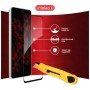 Скло захисне Intaleo Full Glue ESD Oppo A5 Pro 5G Black (1283126623905)