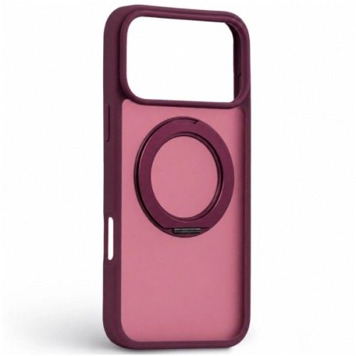 Чохол до мобільного телефона Armorstandart Unit Stand2 Apple iPhone 18 Pro Max / 17 Pro Max Dark Cherry (ARM92337)