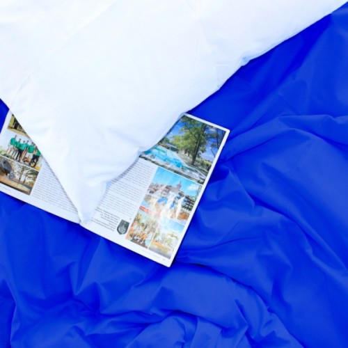 Постільна білизна MirSon Ranforce Elite Pablo Blue (11-2107 + 19-4150) 143х210 (2200004669434)