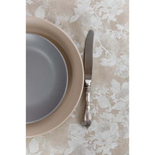 Скатертина Прованс непромокаюча Simfoni Алюр беж D-136 см (033617)