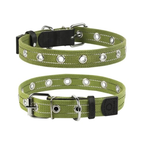 Нашийник для тварин Collar Брезент безрозмірний Ш 20 мм Д 41 см (6754)