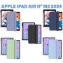 Чохол до планшета BeCover Tri Fold Hard TPU Apple iPad Air 11" M2/M3 (2024/2025) Purple (711404)
