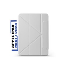 Чохол до планшета BeCover Ultra Slim Origami Magnetic Apple iPad Mini 7 2024 Gray (712949)