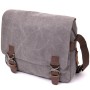 Сумка Vintage Текстильна Сіра (20605)