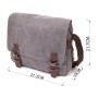 Сумка Vintage Текстильна Сіра (20605)