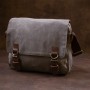 Сумка Vintage Текстильна Сіра (20605)