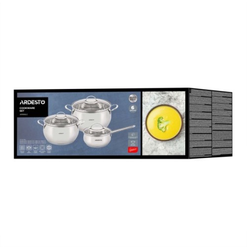 Набір посуду Ardesto Gemini Liguria, 6 предметів, (AR1906LG)